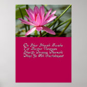 Gayatri mantra poster (Voorkant)