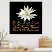 Gayatri mantra poster (Keuken)