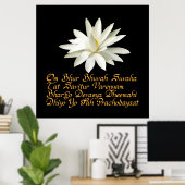 Gayatri mantra poster (Thuiskantoor)