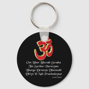 Gayatri mantra sleutelhanger