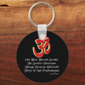 Gayatri mantra sleutelhanger (Voorkant)