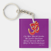 Gayatri mantra sleutelhanger (Voorkant)