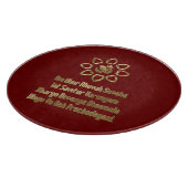 Gayatri mantra snijplank (Hoek)