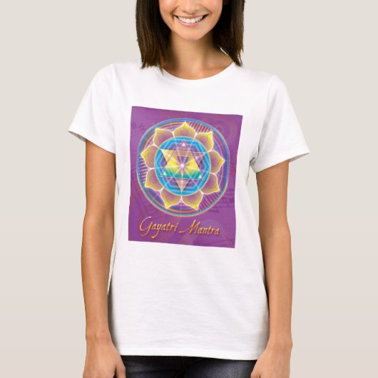 Gayatri Mantra T-shirt (Voorkant)