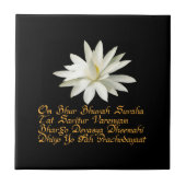 Gayatri mantra tegeltje (Voorkant)