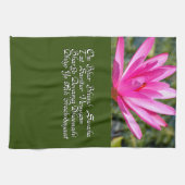 Gayatri mantra theedoek (Horizontaal)
