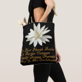 Gayatri mantra tote bag (Dichtbij)
