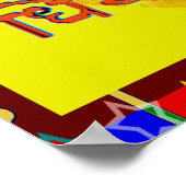 Gayatri n OM Mantra door Naveen Joshi Poster (Hoek)