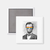 Gaybraham Lincoln Magneet (Voorkant / Achterkant)