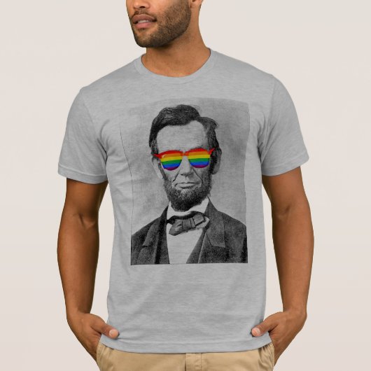 Gaybraham Lincoln T-shirt (Voorkant)