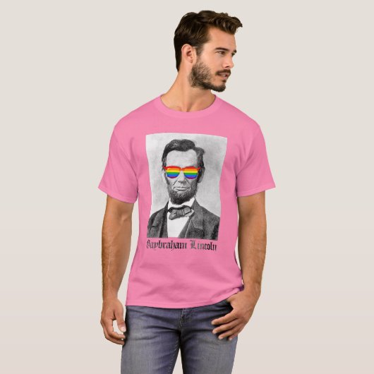 GAYBRAHAM LINCOLN T-SHIRT (Voorkant volledig)