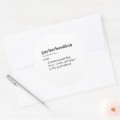 GAYBUURTLEGGER RONDE STICKER (Envelop)