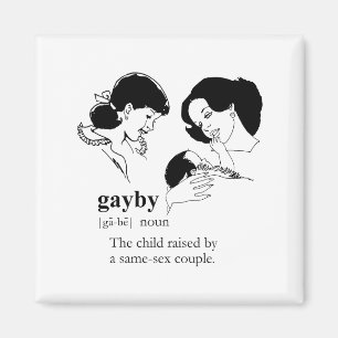 GAYBY (Lesbian) Magneet