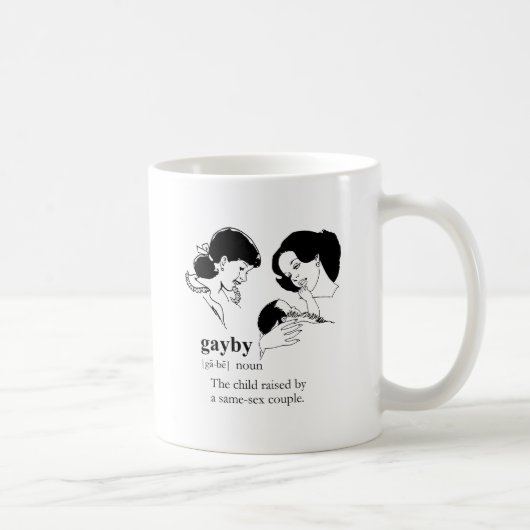 GAYBY (Lesbisch) Koffiemok (Rechts)