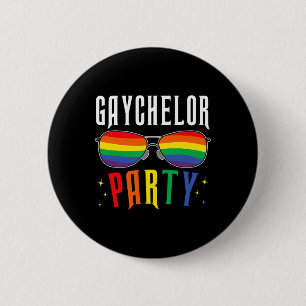 Gaychelor Homoseksueel Lesbisch Lgbtq Pride Bachel Ronde Button 5,7 Cm