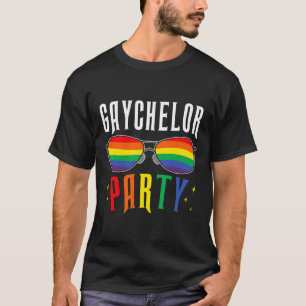 Gaychelor Homoseksueel Lesbisch Lgbtq Pride Bachel T-shirt