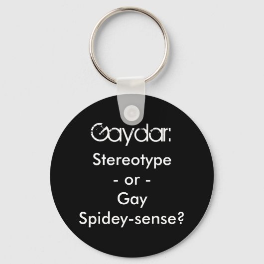 Gaydar Sleutelhanger (Voorkant)