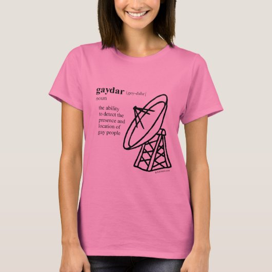 GAYDAR T-SHIRT (Voorkant)