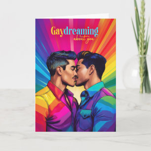 Gaydreaming Latijns-Amerikaans homokoppel Rainbow  Kaart