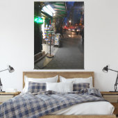 "Gaye Elise Beda", "New York City, NYC" Canvas Afdruk (Insitu (Slaapkamer))