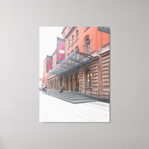 "Gaye Elise Beda", "New York City, NYC" Canvas Afdruk