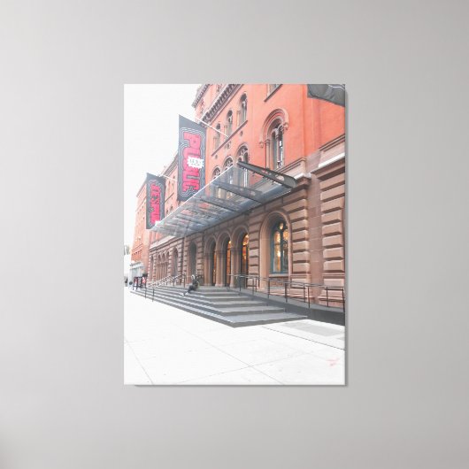 "Gaye Elise Beda", "New York City, NYC" Canvas Afdruk (Voorkant)