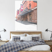 "Gaye Elise Beda", "New York City, NYC" Canvas Afdruk (Insitu (Slaapkamer))