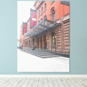 "Gaye Elise Beda", "New York City, NYC" Canvas Afdruk (Insitu (Houten vloer))