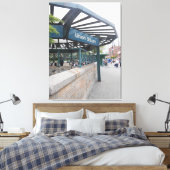 "Gaye Elise Beda", "New York City, NYC" Canvas Afdruk (Insitu (Slaapkamer))