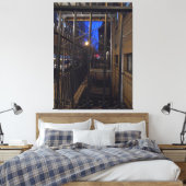 "Gaye Elise Beda", "New York City, NYC" Canvas Afdruk (Insitu (Slaapkamer))