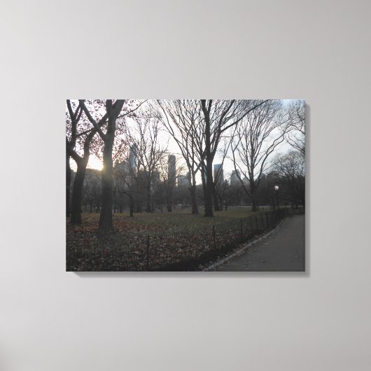 "Gaye Elise Beda", "New York City, NYC" Canvas Afdruk (Voorkant)