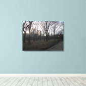 "Gaye Elise Beda", "New York City, NYC" Canvas Afdruk (Insitu (Houten vloer))