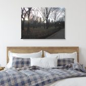 "Gaye Elise Beda", "New York City, NYC" Canvas Afdruk (Insitu (Slaapkamer))