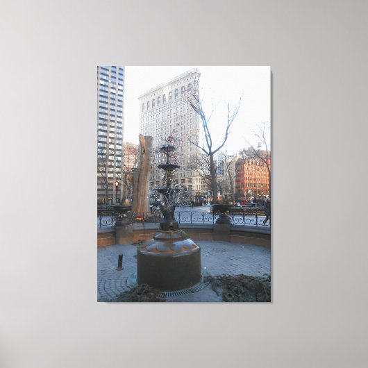 "Gaye Elise Beda", "New York City, NYC" Canvas Afdruk (Voorkant)