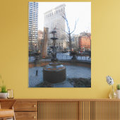 "Gaye Elise Beda", "New York City, NYC" Canvas Afdruk (Insitu (Woonkamer))