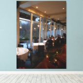 "Gaye Elise Beda", "New York City, NYC" Canvas Afdruk (Insitu (Houten vloer))