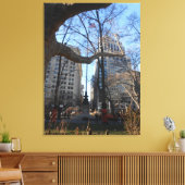 "Gaye Elise Beda", "New York City, NYC" Canvas Afdruk (Insitu (Woonkamer))