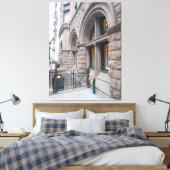 "Gaye Elise Beda", "New York City, NYC" Canvas Afdruk (Insitu (Slaapkamer))