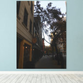 "Gaye Elise Beda", "New York City, NYC" Canvas Afdruk (Insitu (Houten vloer))