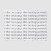 Gaye Elise Beda Tissuepapier (Voorkant)