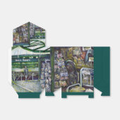 Gaye Elise Beda, Union Square, elegant, artistiek, Bedankdoosjes (Uitgevouwen)