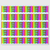 Gayer dan jij cadeaupapier (Vlak)