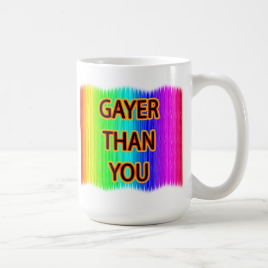 Gayer Dan Jij Koffiemok (Rechts)