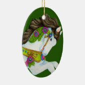 Gayle Carousel Horse Ornament (Rechts)