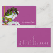 Gayle Carousel Horse Visitekaartje (Voorkant / Achterkant)