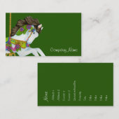 Gayle Carousel Horse Visitekaartje (Voorkant / Achterkant)