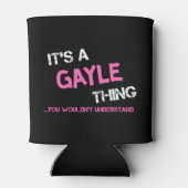 Gayle dat je niet zou begrijpen blikjeskoeler (Achterkant)