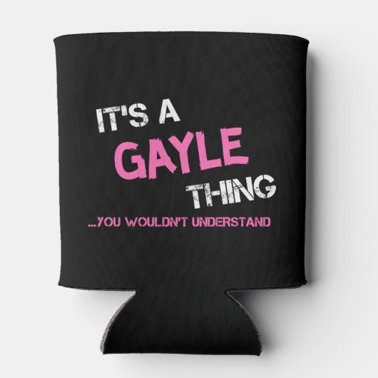 Gayle dat je niet zou begrijpen blikjeskoeler (Achterkant)