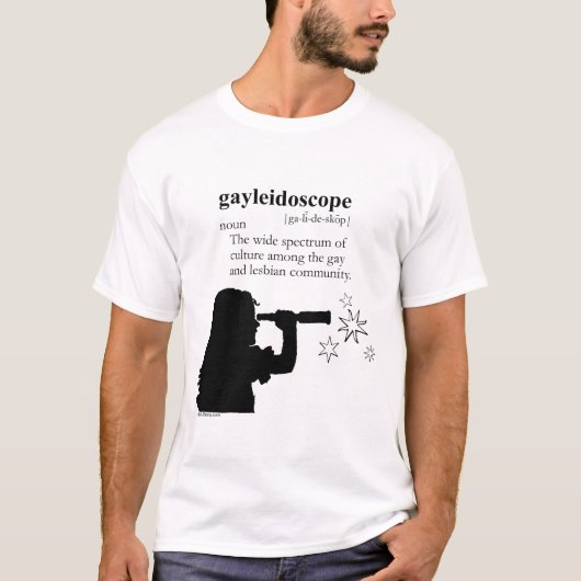 GAYLEIDOSCOOP T-SHIRT (Voorkant)