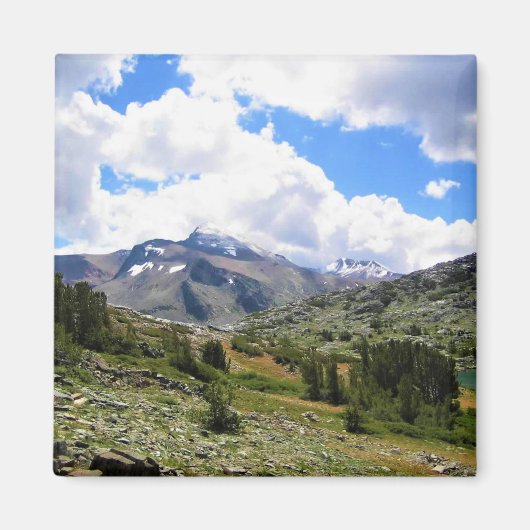 Gaylor Lakes Trail, Tioga Pass, Yosemite, CA Magneet (Voorkant)
